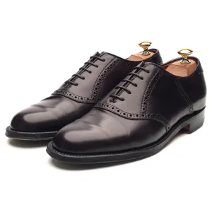 '994' Burgundy Cordovan Leather Saddle Oxford UK 6.5 US 7