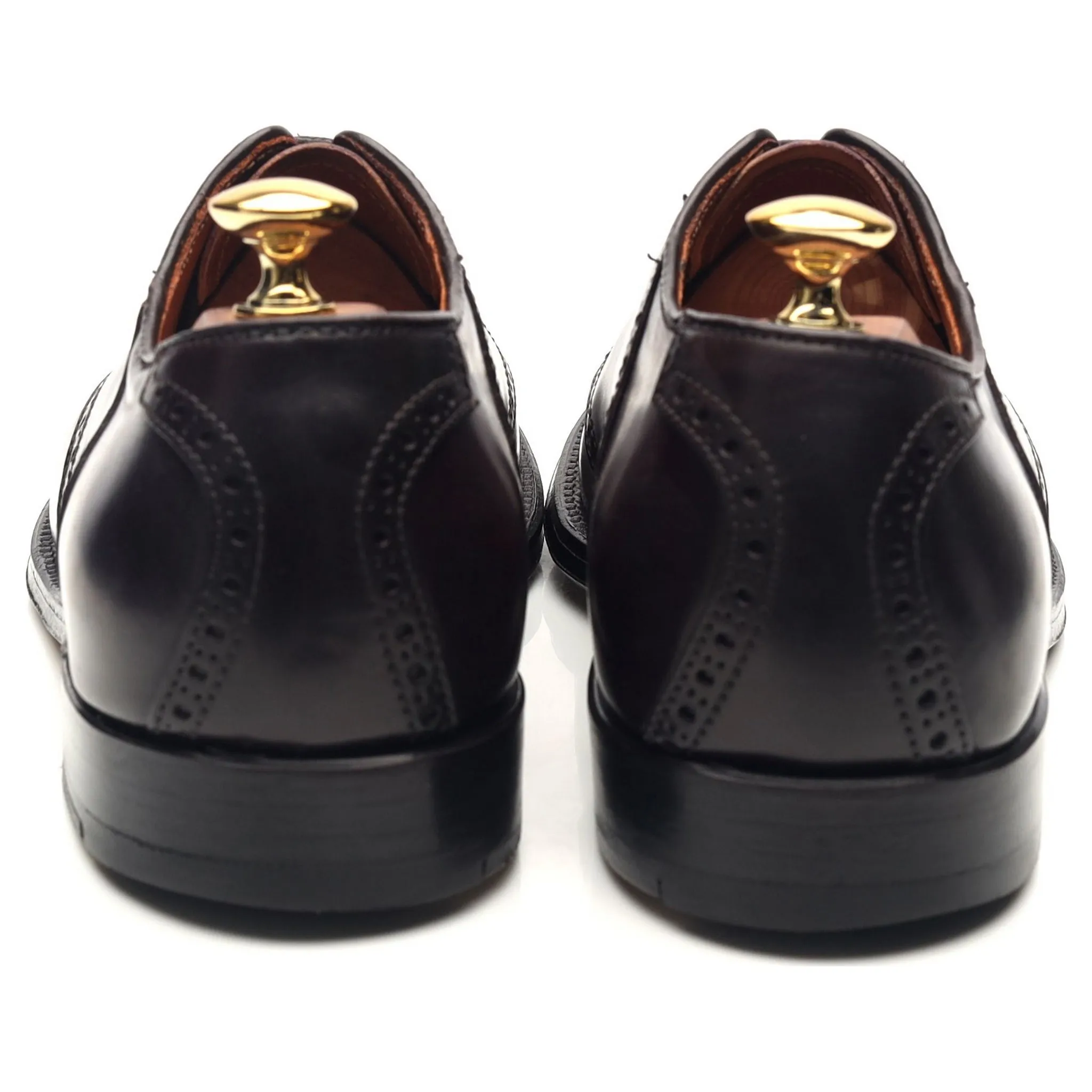 '994' Burgundy Cordovan Leather Saddle Oxford UK 6.5 US 7