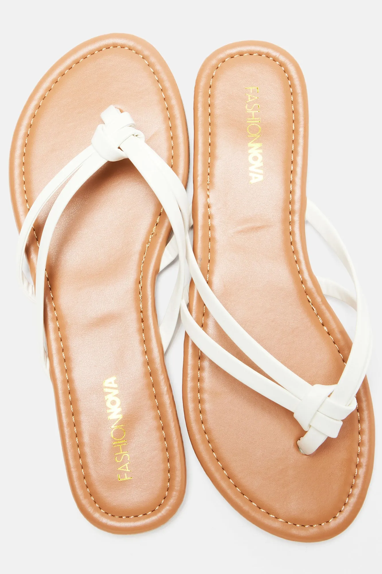 All Summer Long Flip Flops - White