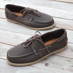Andres Topsider Shoes (Muddy Brown)