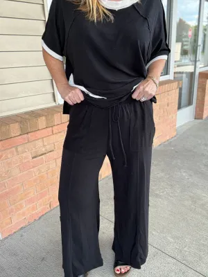 Blumin - LIVE BOX Casual Lounge Pants
