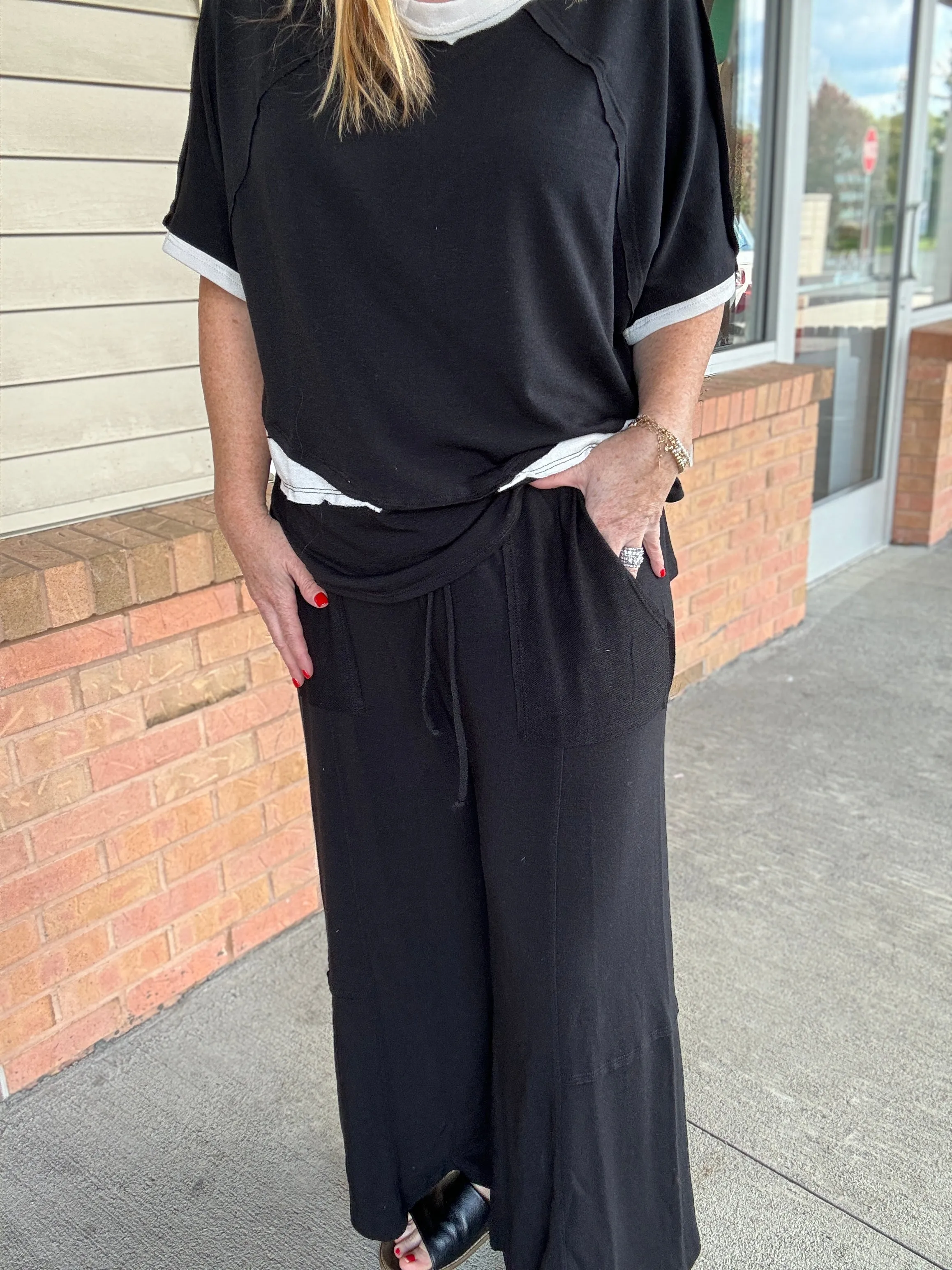 Blumin - LIVE BOX Casual Lounge Pants
