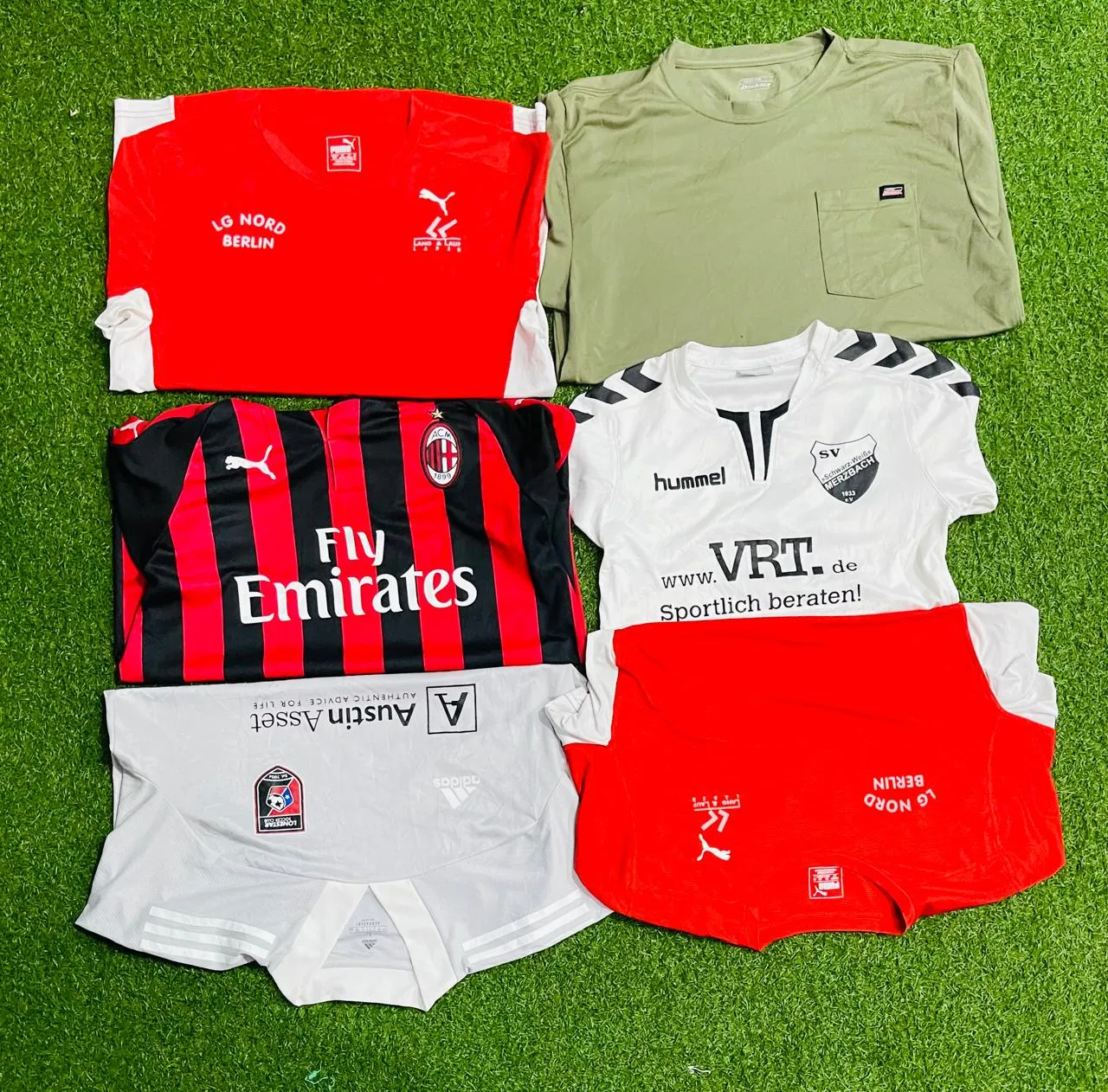 Branded Sports Jersey 18 Pcs
