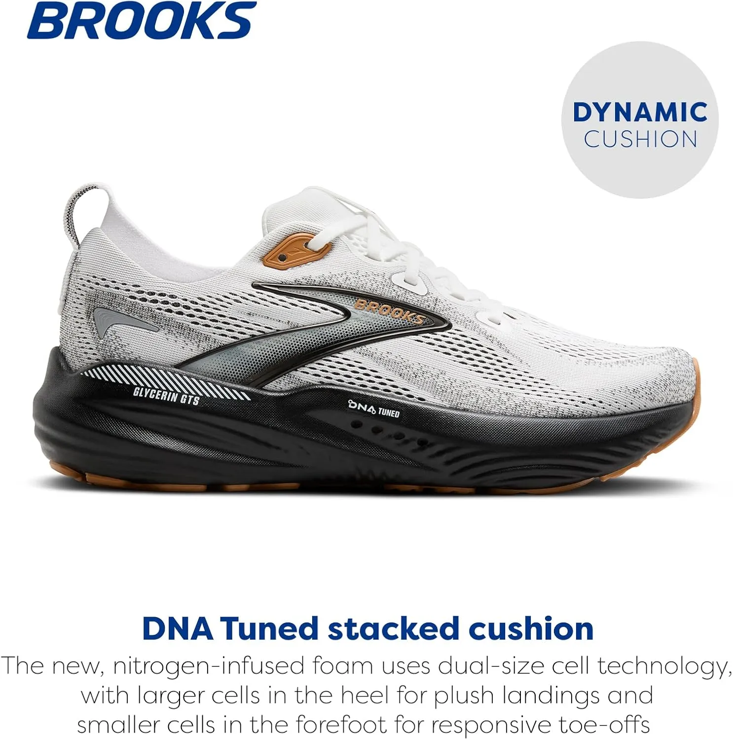 Brooks Men??s Glycerin GTS 22 Supportive Running Shoe