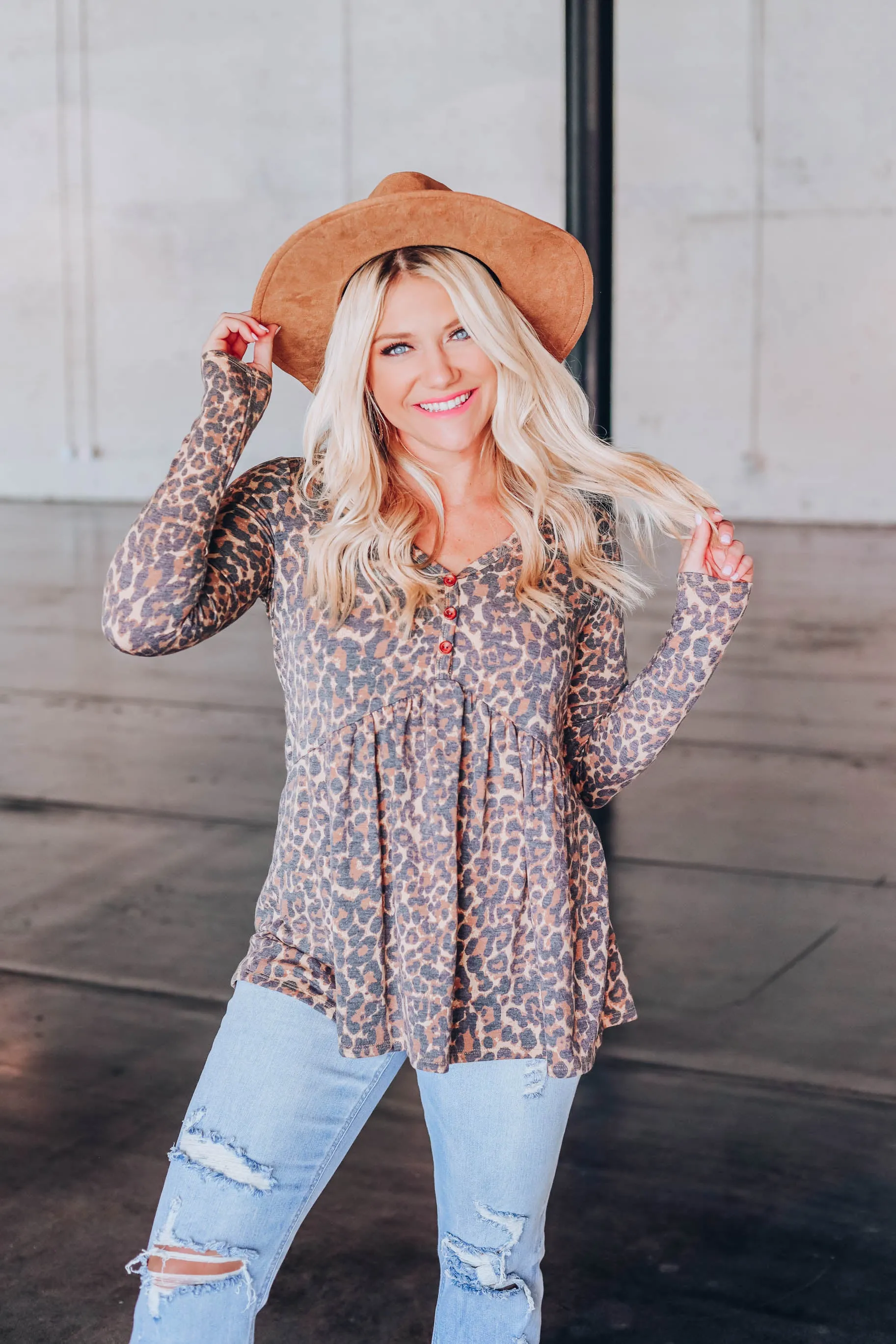 Claws Out Baby Doll Top