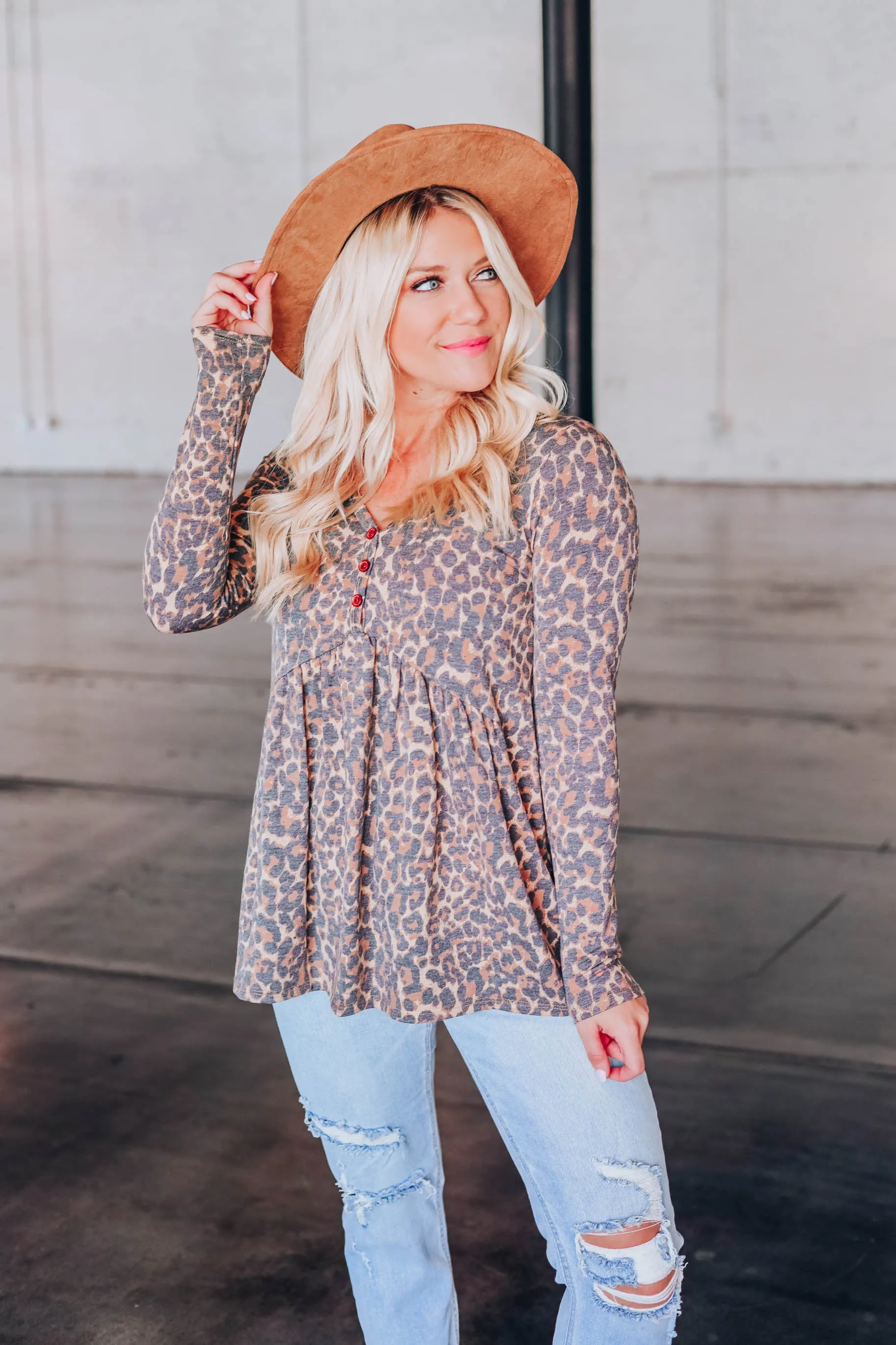 Claws Out Baby Doll Top