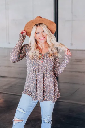 Claws Out Baby Doll Top