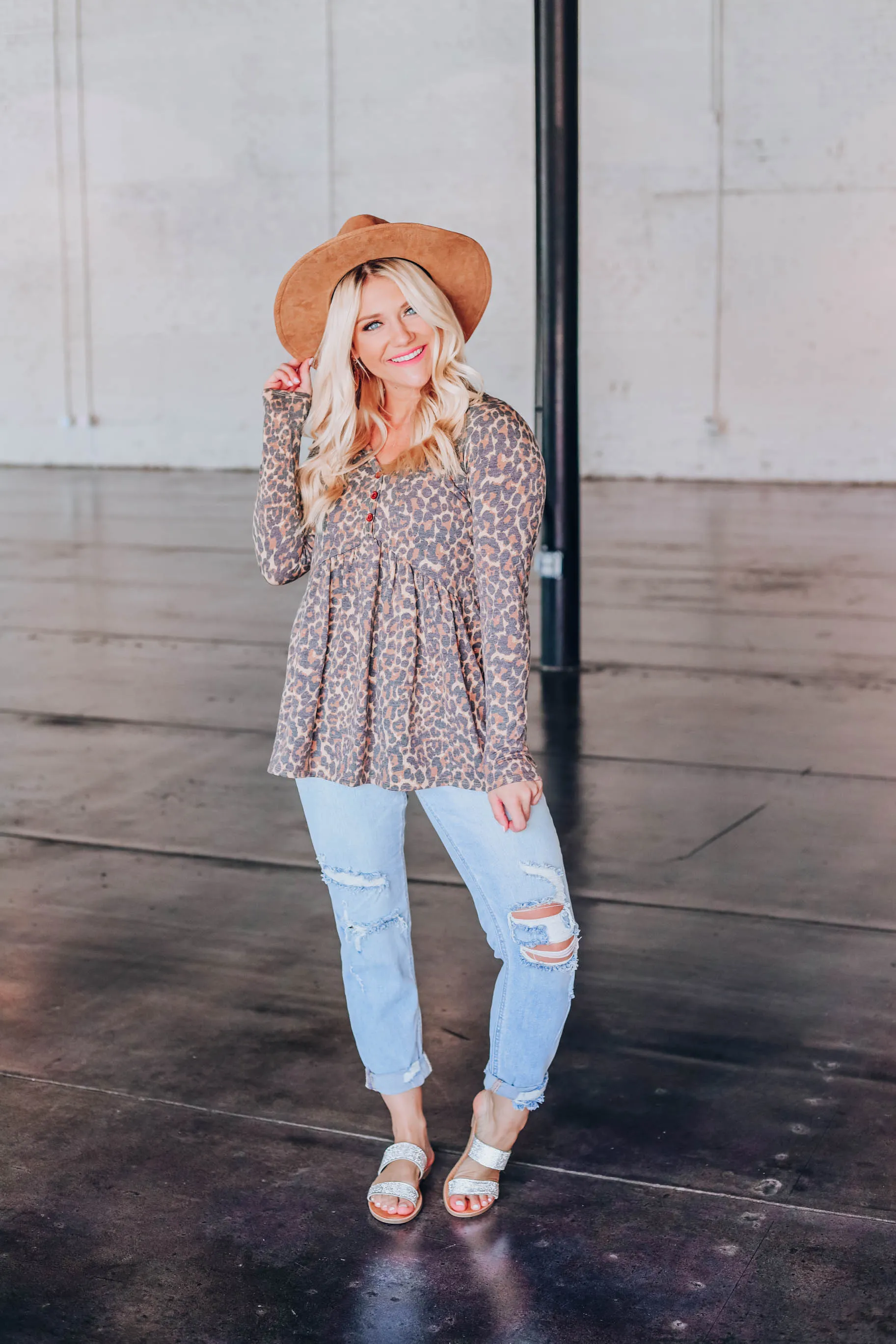 Claws Out Baby Doll Top