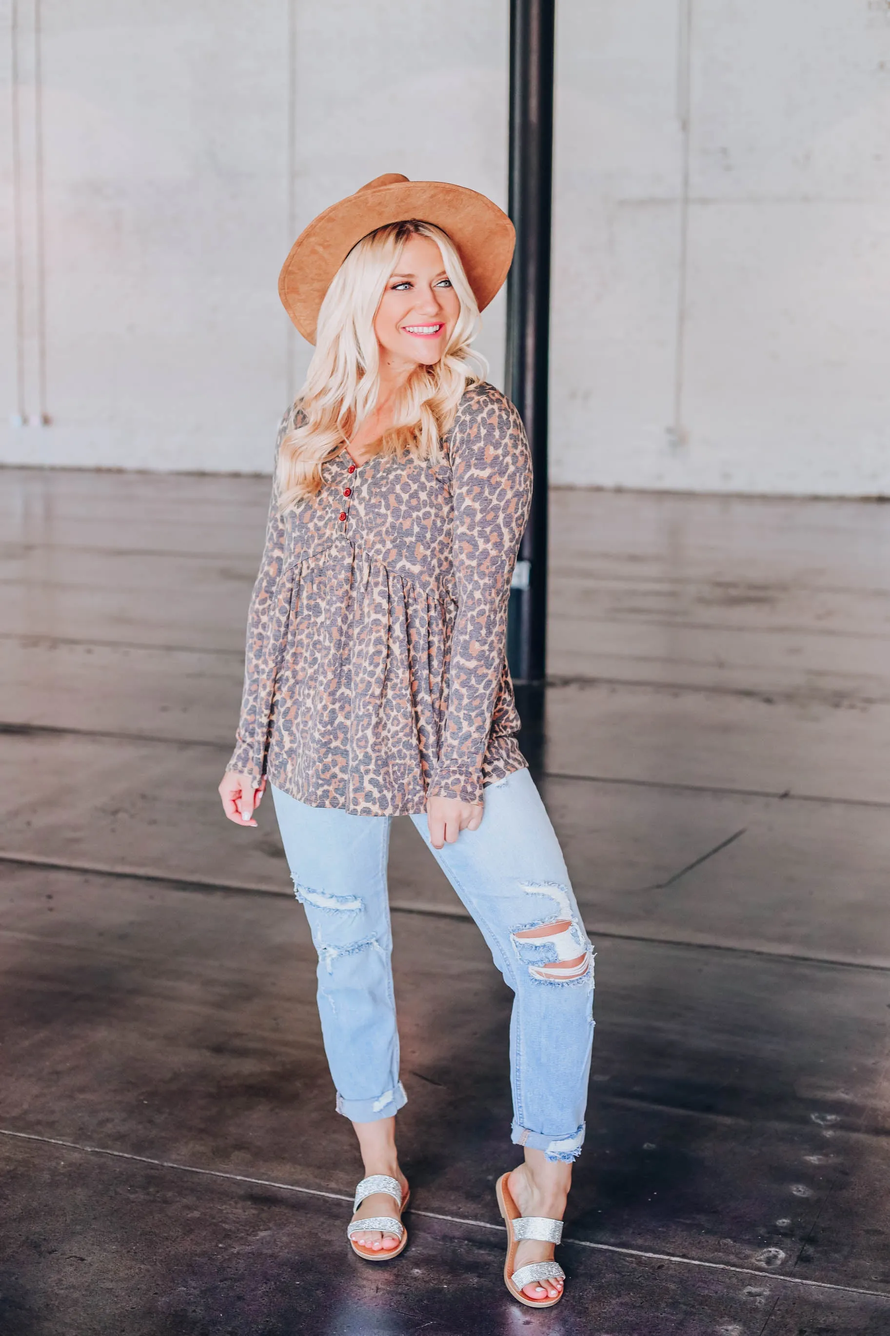 Claws Out Baby Doll Top