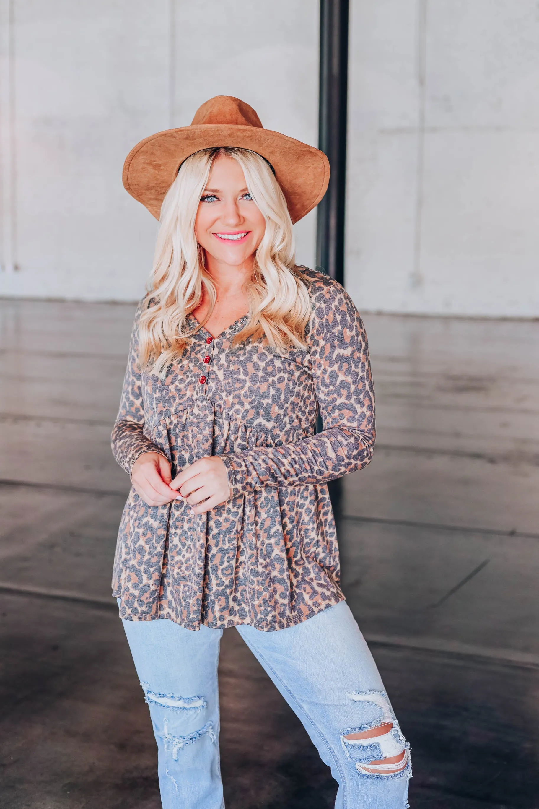 Claws Out Baby Doll Top