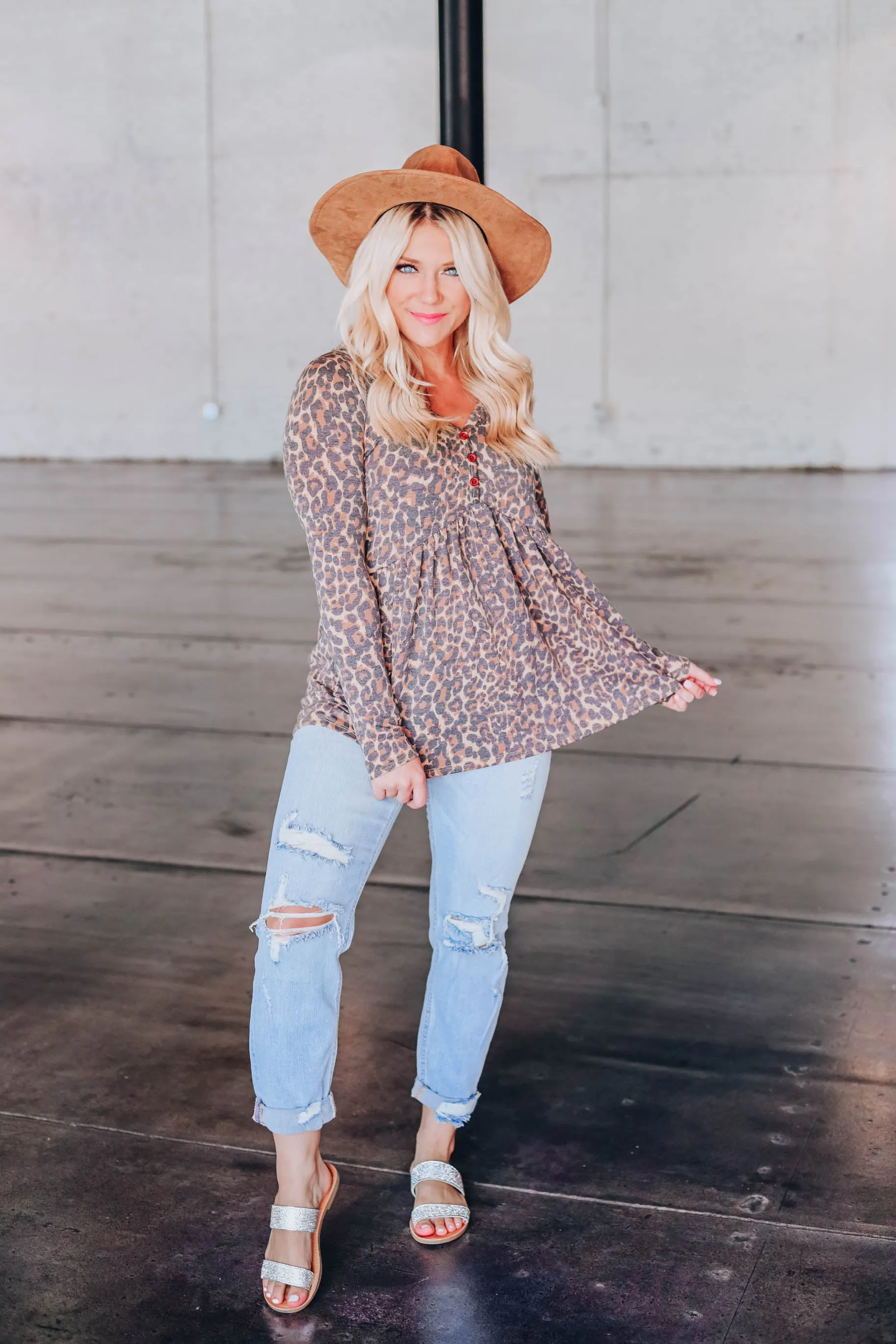 Claws Out Baby Doll Top