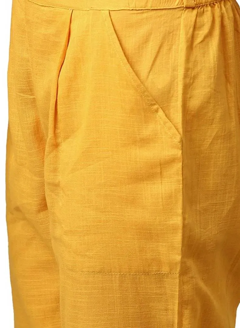 COTREL TROUSER PL MUSTARD