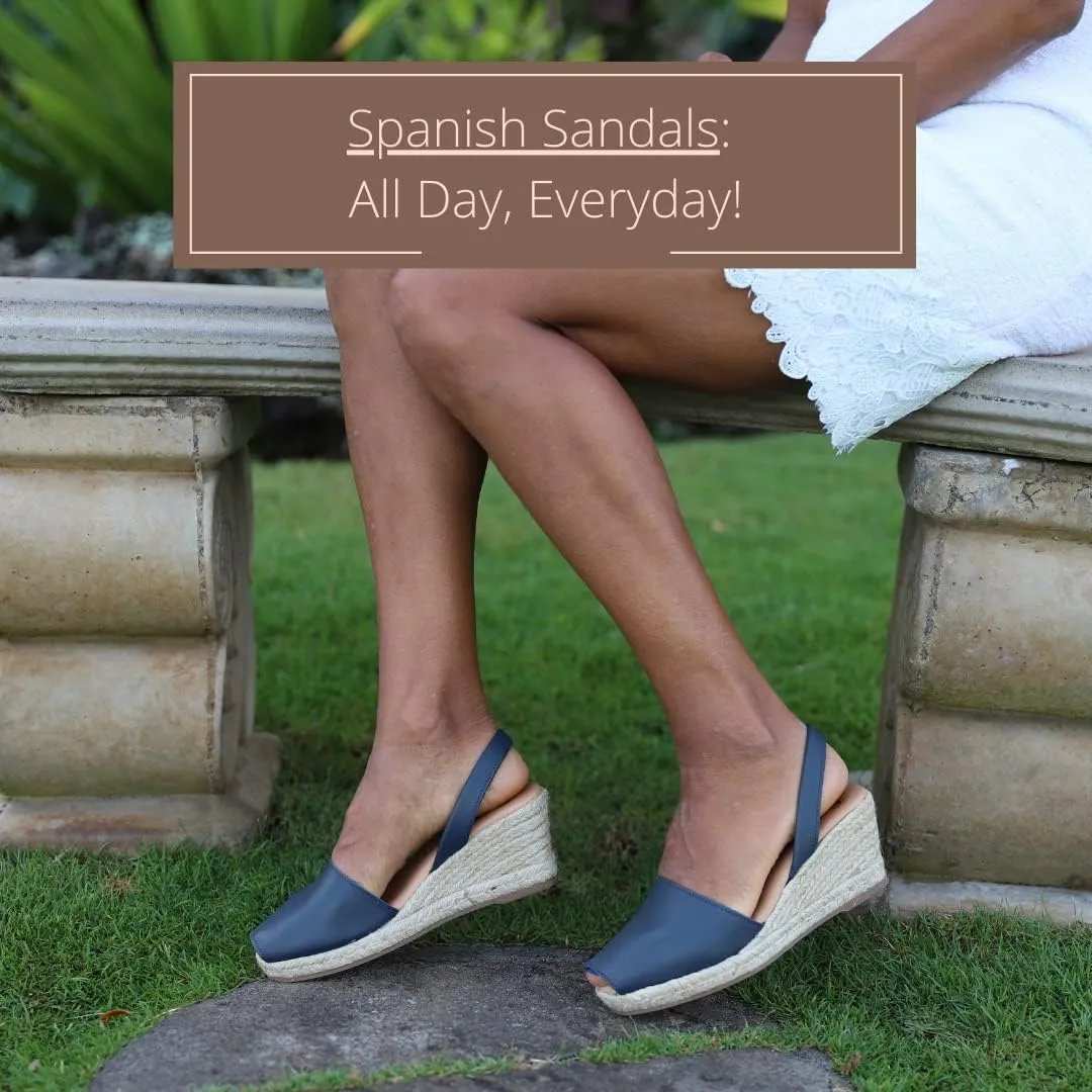 Espadrille Wedges for Women  Dressy Soft Leather Peep Toe Womens Wedge Sandals, Casual Summer Slip on Espadrilles