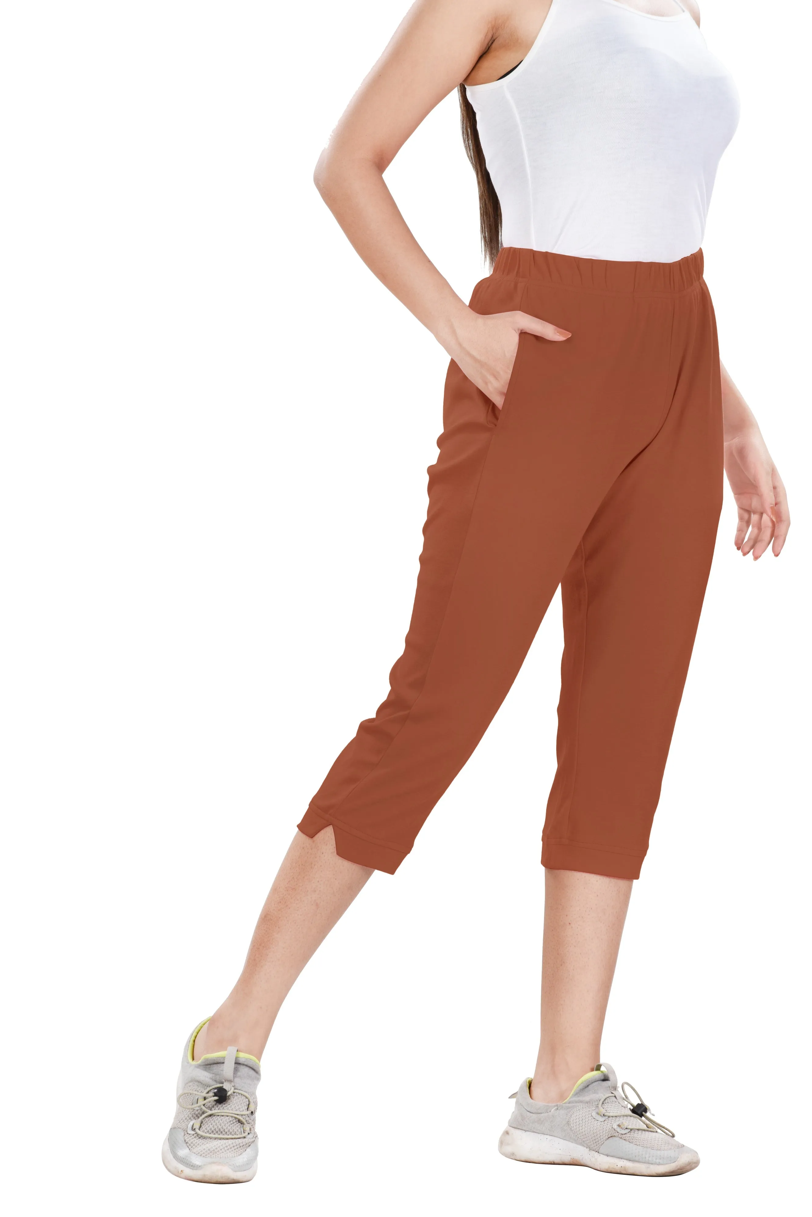 Knit Capri (Rust)