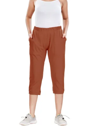 Knit Capri (Rust)