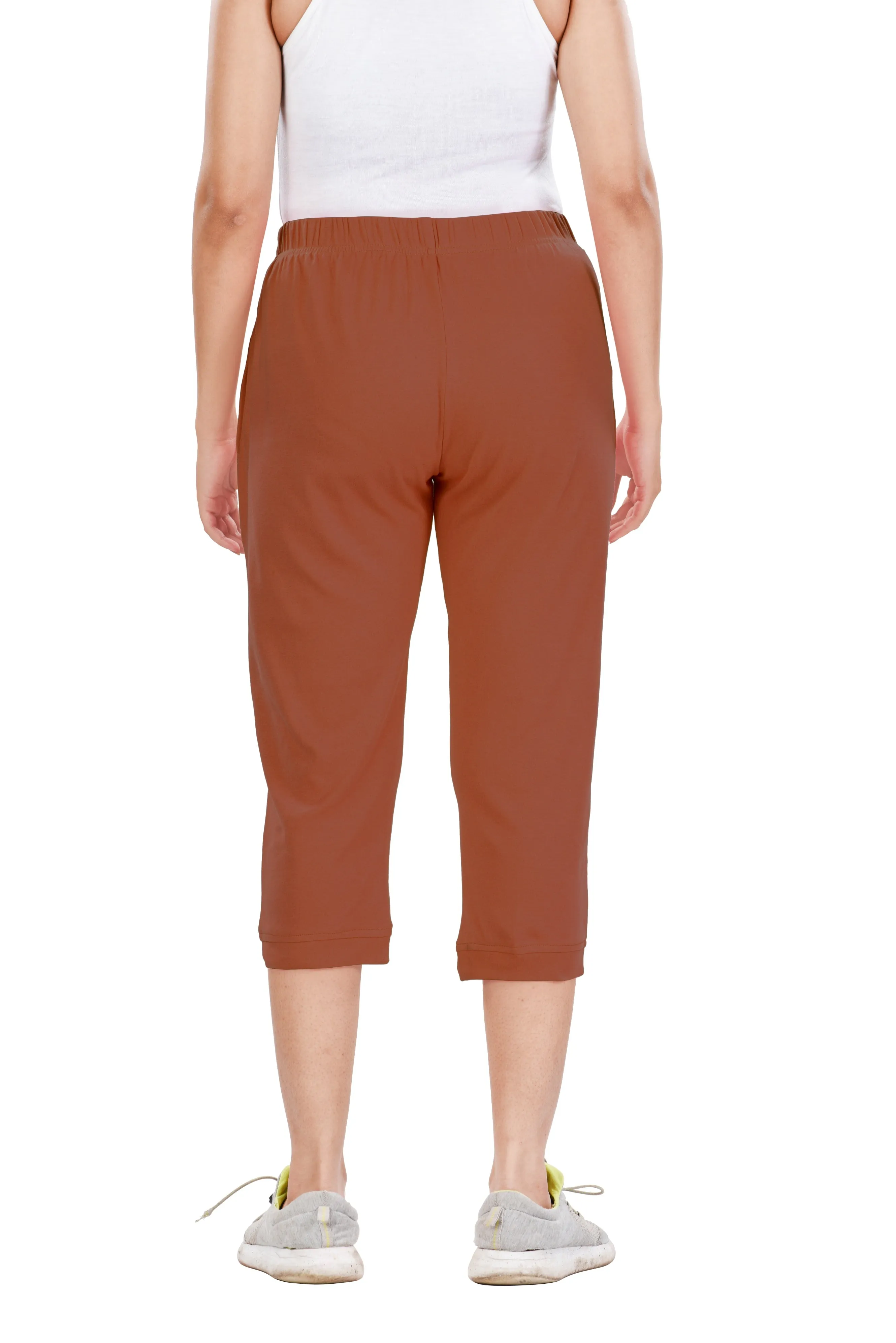 Knit Capri (Rust)