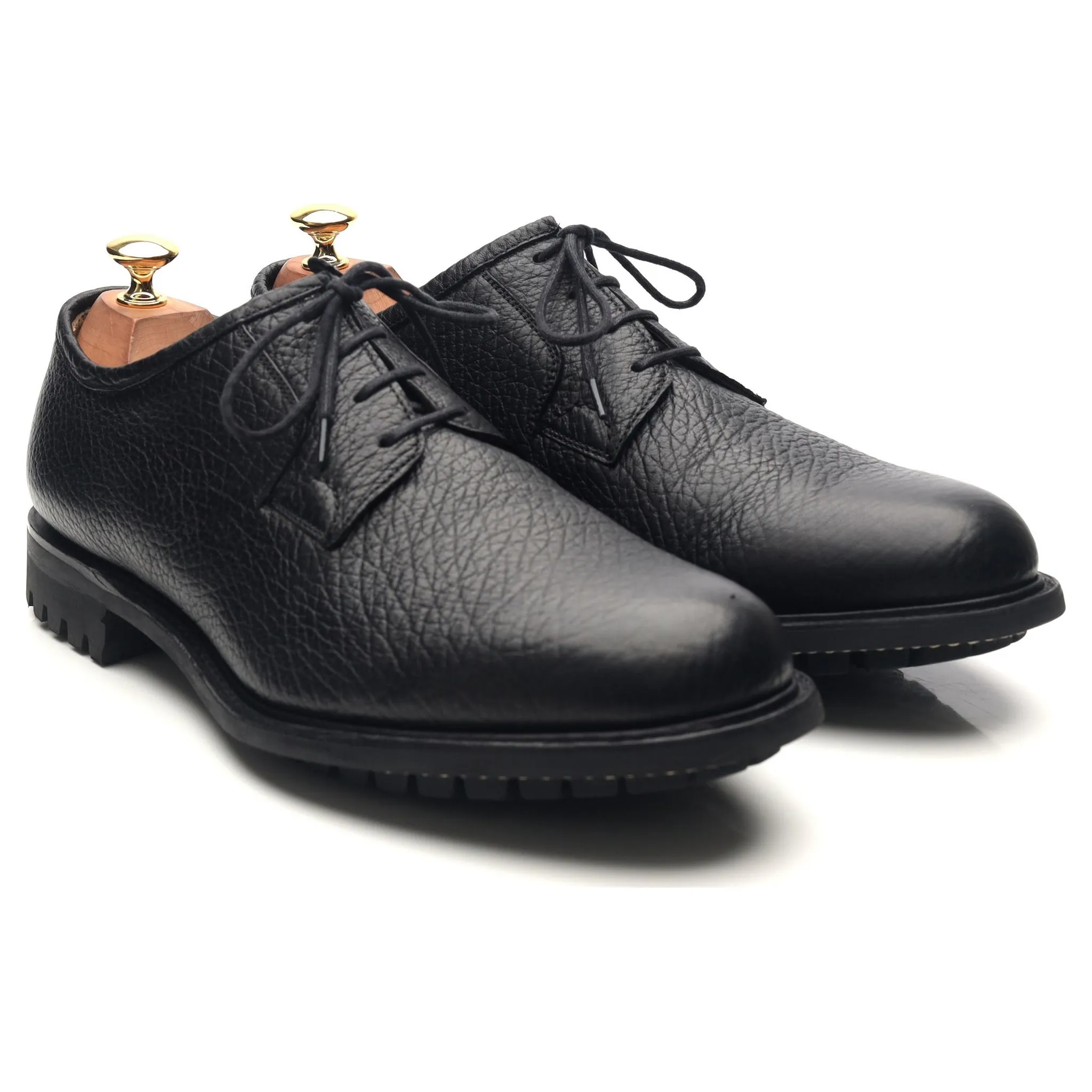 'Newbridge' Black Leather Derby UK 9.5 G