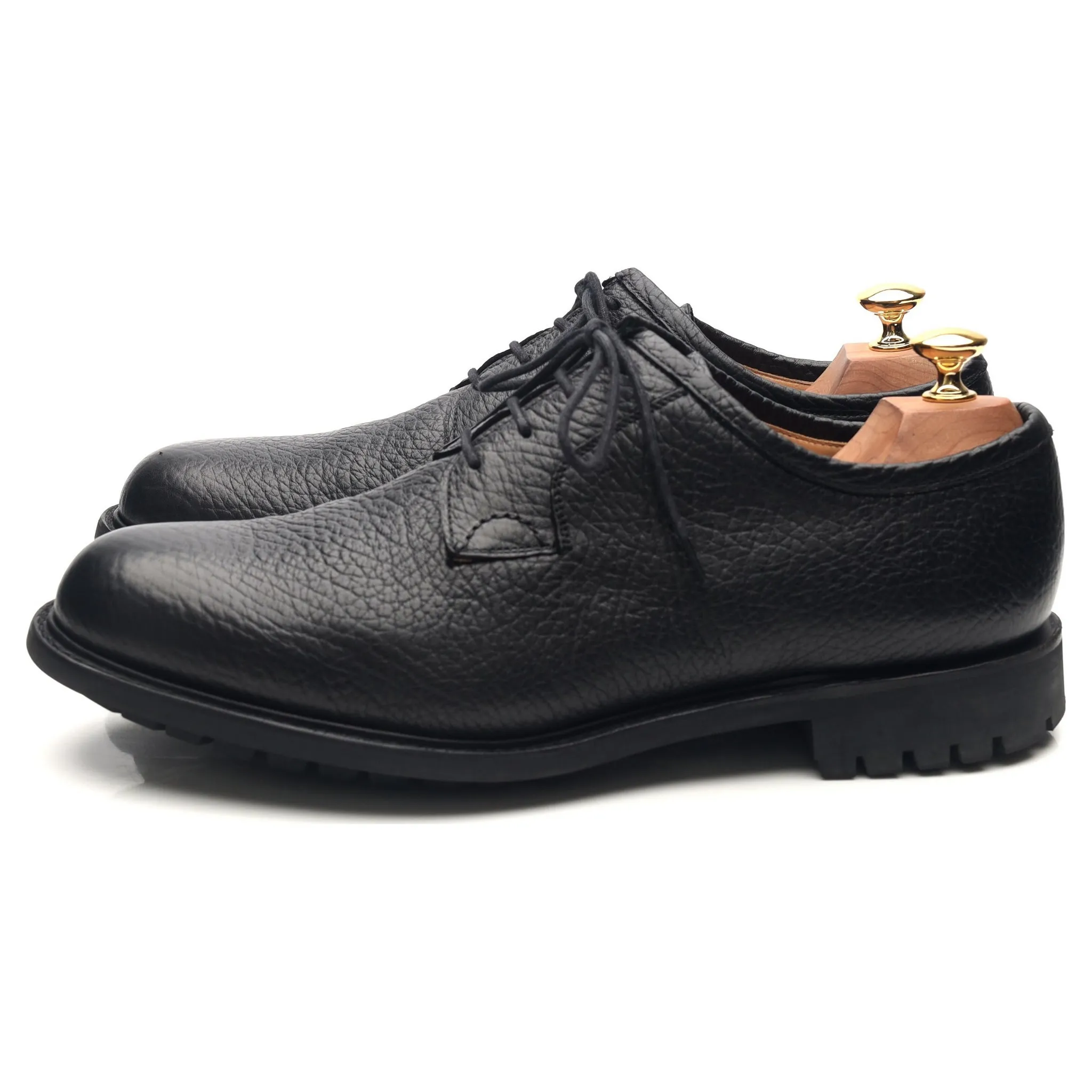 'Newbridge' Black Leather Derby UK 9.5 G
